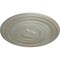 Ekena Millwork Pearl Ceiling Medallion (Fits Canopies up to 1 7/8"), Hand-Painted Flash Gold, 26 1/4"OD x 1 1/2"P CM26PEFLS - alternate 3